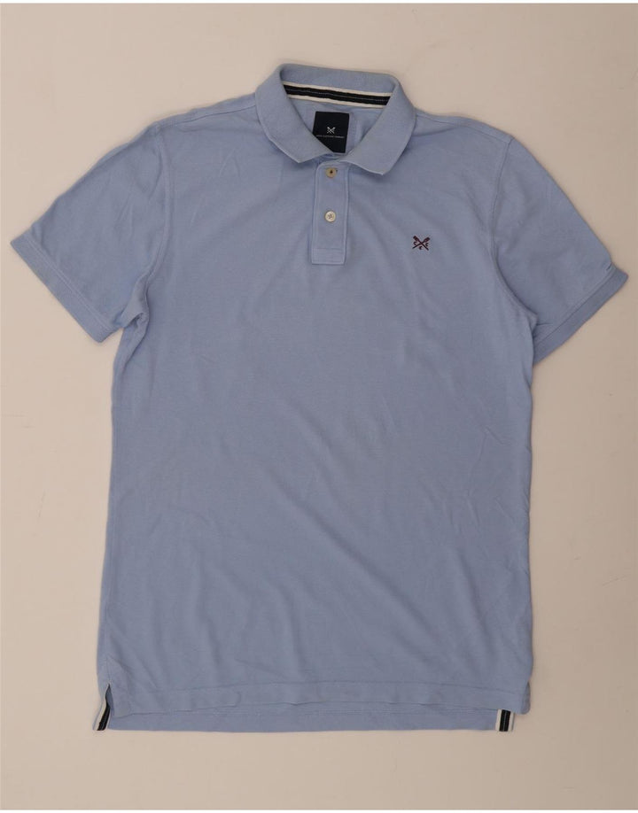 CREW TØJ Herre poloshirt Medium Blue Bomuld