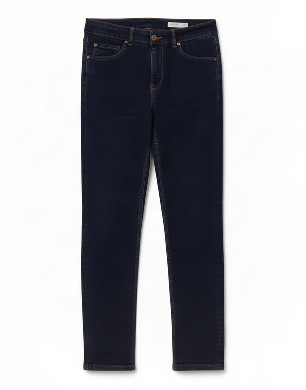 Marks & Spencer Dame The Ivy Slim Jeans UK 12 Medium W30 L27 Navy Blue