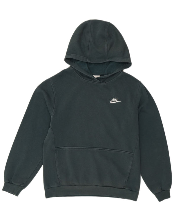 Nike Boys Hoodie Jumper 13-14 år XL Grøn Bomuld