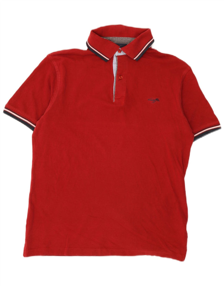 Lotto Herre poloshirt Medium rødstribet bomuld