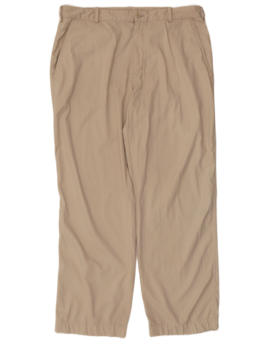 NIKE Lige Chino-bukser til mænd W34 L30 Beige polyester