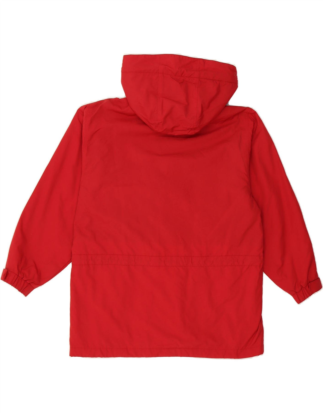 EDDIE BAUER Womens Petite Oversized Windbreaker Jacket UK 14 Medium Red Vintage Eddie Bauer and Second-Hand Eddie Bauer from Messina Hembry 