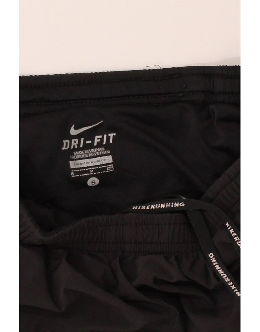 NIKE Womens Dri Fit Sport Shorts UK 10 Small  Black Polyester Vintage Nike and Second-Hand Nike from Messina Hembry 