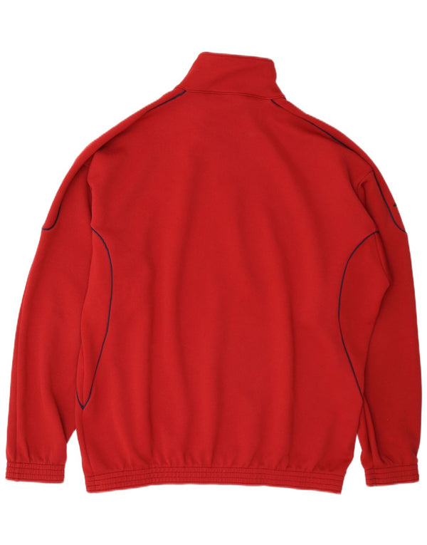Biemme Herre Pullover Træningsdragt Top Jakke 2XL Rød Polyester