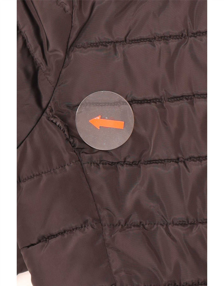 Joules Dame Polstret Frakke UK 14 Large Brown Polyester