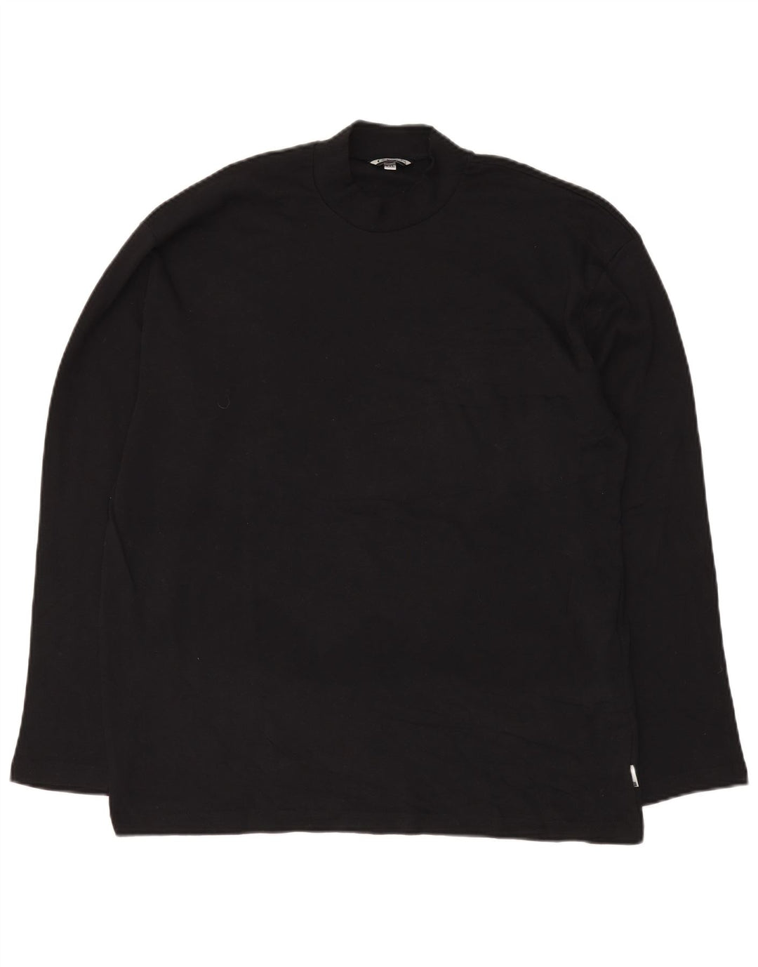 F.LLI CAMPAGNOLO Herre Top Langærmet 2XL Sort Bomuld