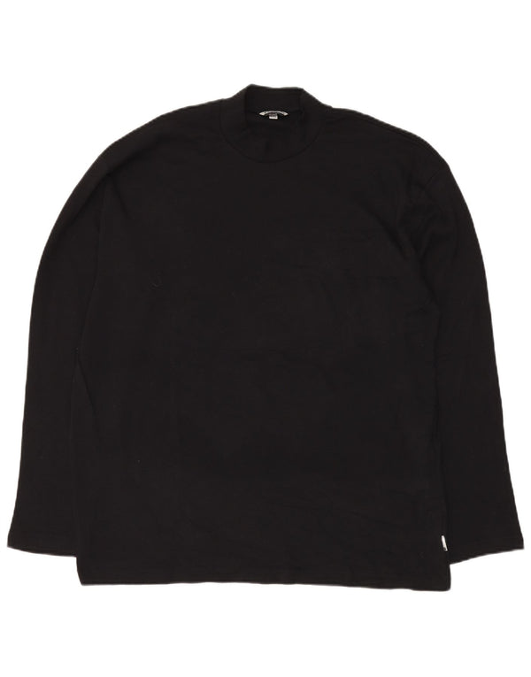 F.LLI CAMPAGNOLO Herre Top Langærmet 2XL Sort Bomuld