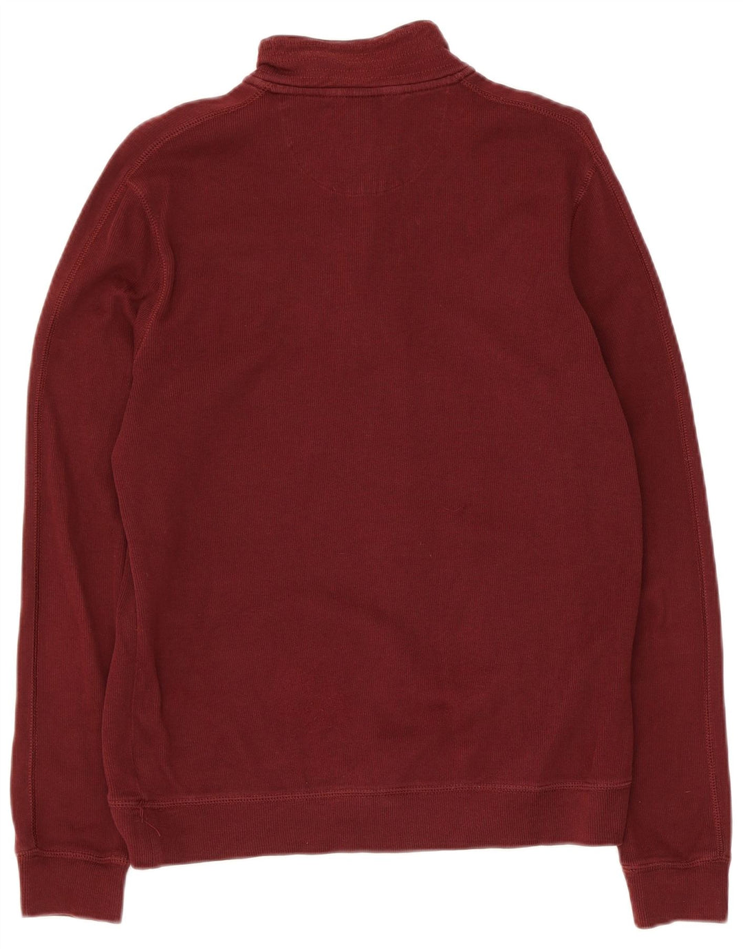Calvin Klein Sweatshirt med lynlås til mænd, lille rødbrun bomuld