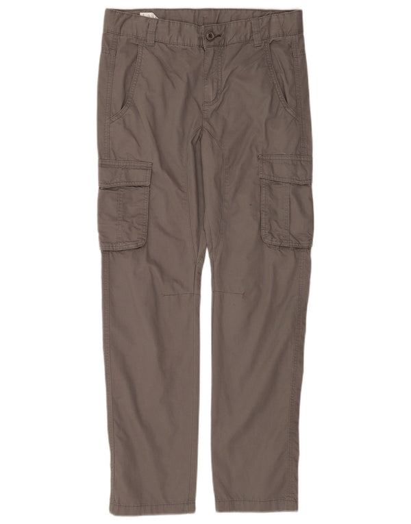 Benetton Boys Straight Cargo Bukser 11-12 år 2XL W28 L28 Grå Bomuld