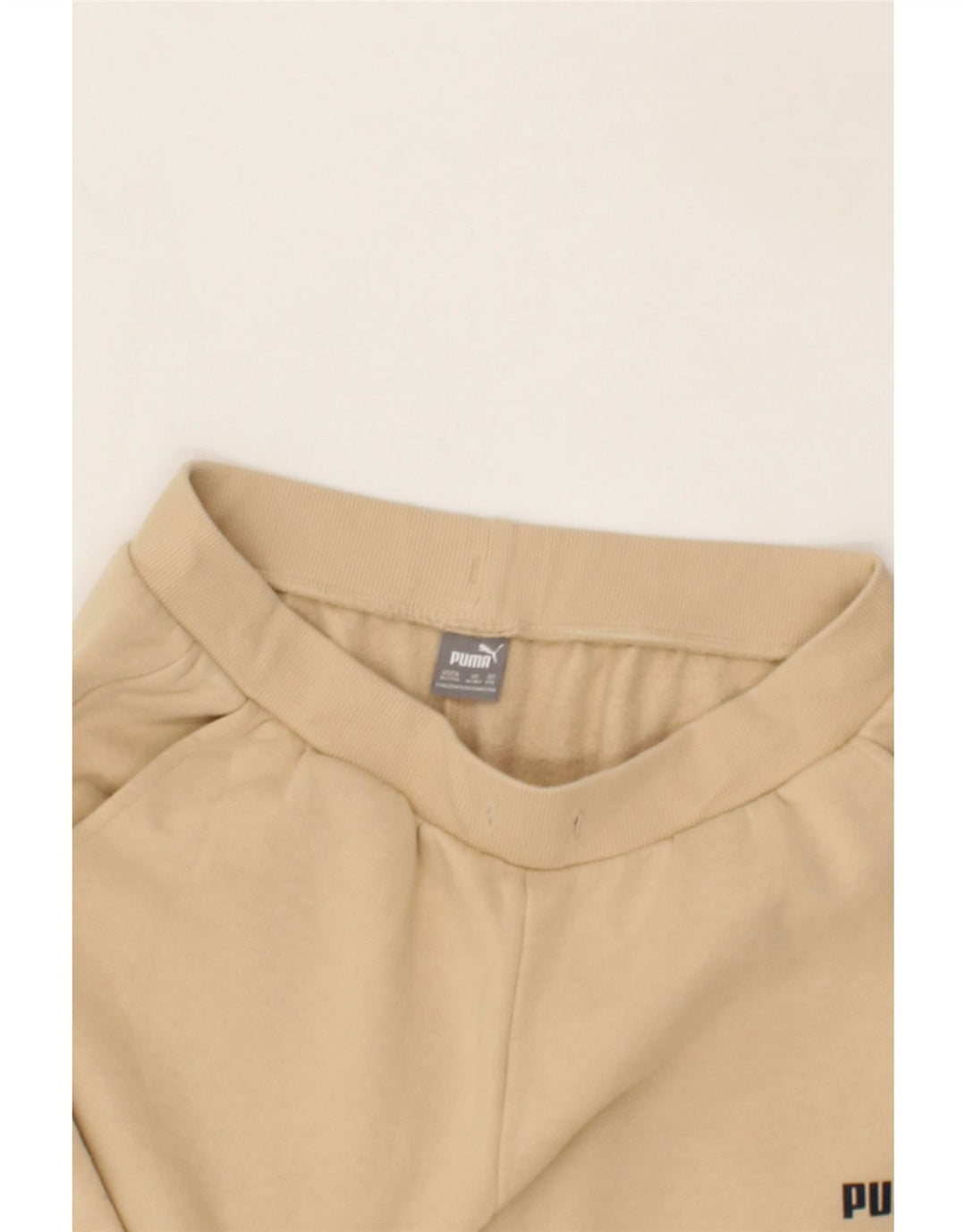 PUMA Girls Tracksuit Trousers 15-16 Years  Beige Vintage Puma and Second-Hand Puma from Messina Hembry 