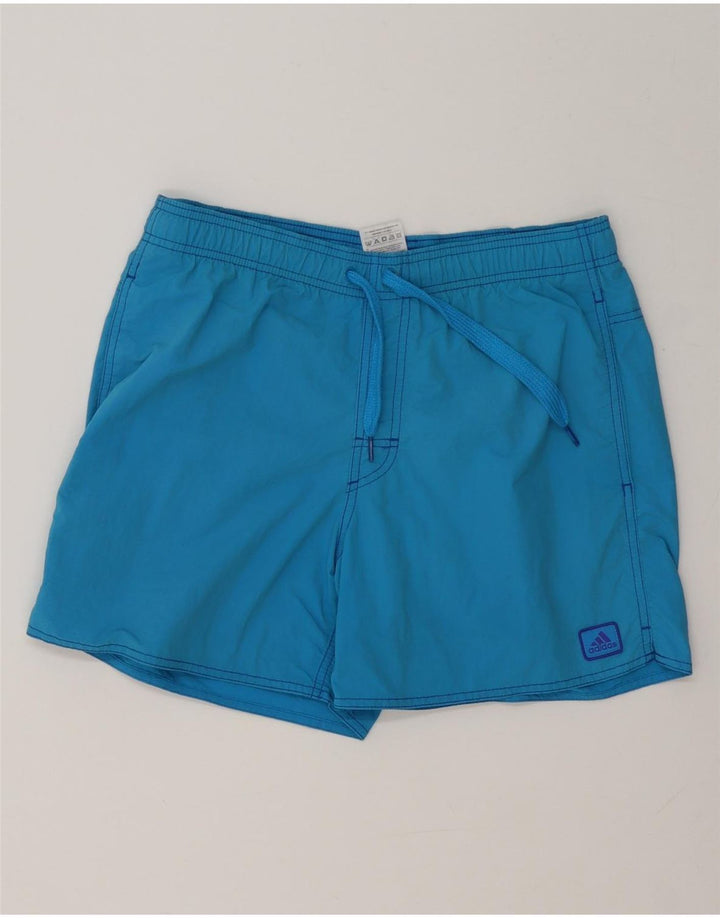 Adidas Badeshorts til mænd Små blå polyester