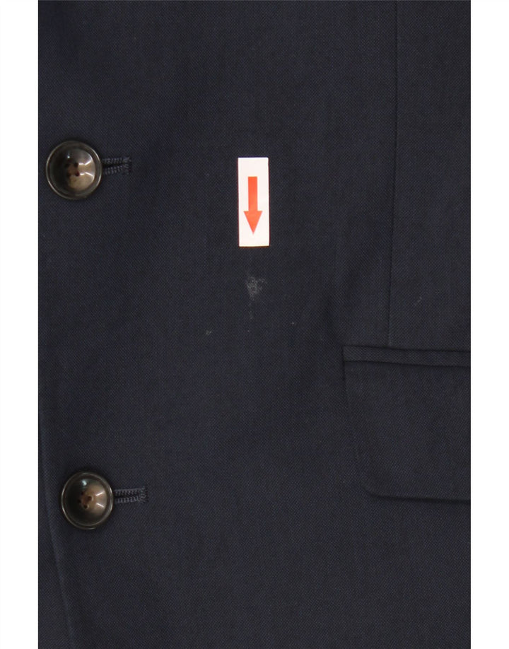 Marks & Spencer Herre 2 Button Slim Blazer Jacket UK 38 Medium Navy Blue