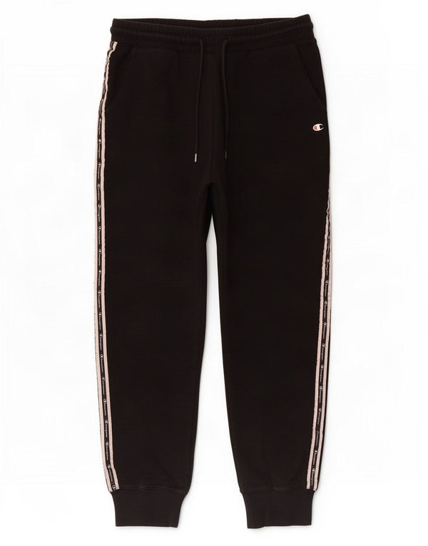 Champion Womens Grafisk træningsdragt Bukser Joggers UK 14 Large Black