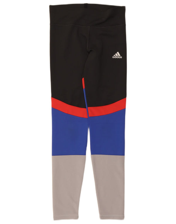 Adidas Girls Climalite Leggings 14-15 år Flerfarvet Colourblock