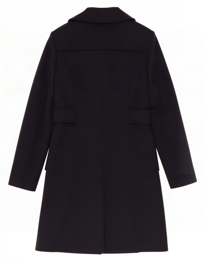 Hugo Boss Dame Overfrakke US 4 Small Navy Blue Uld