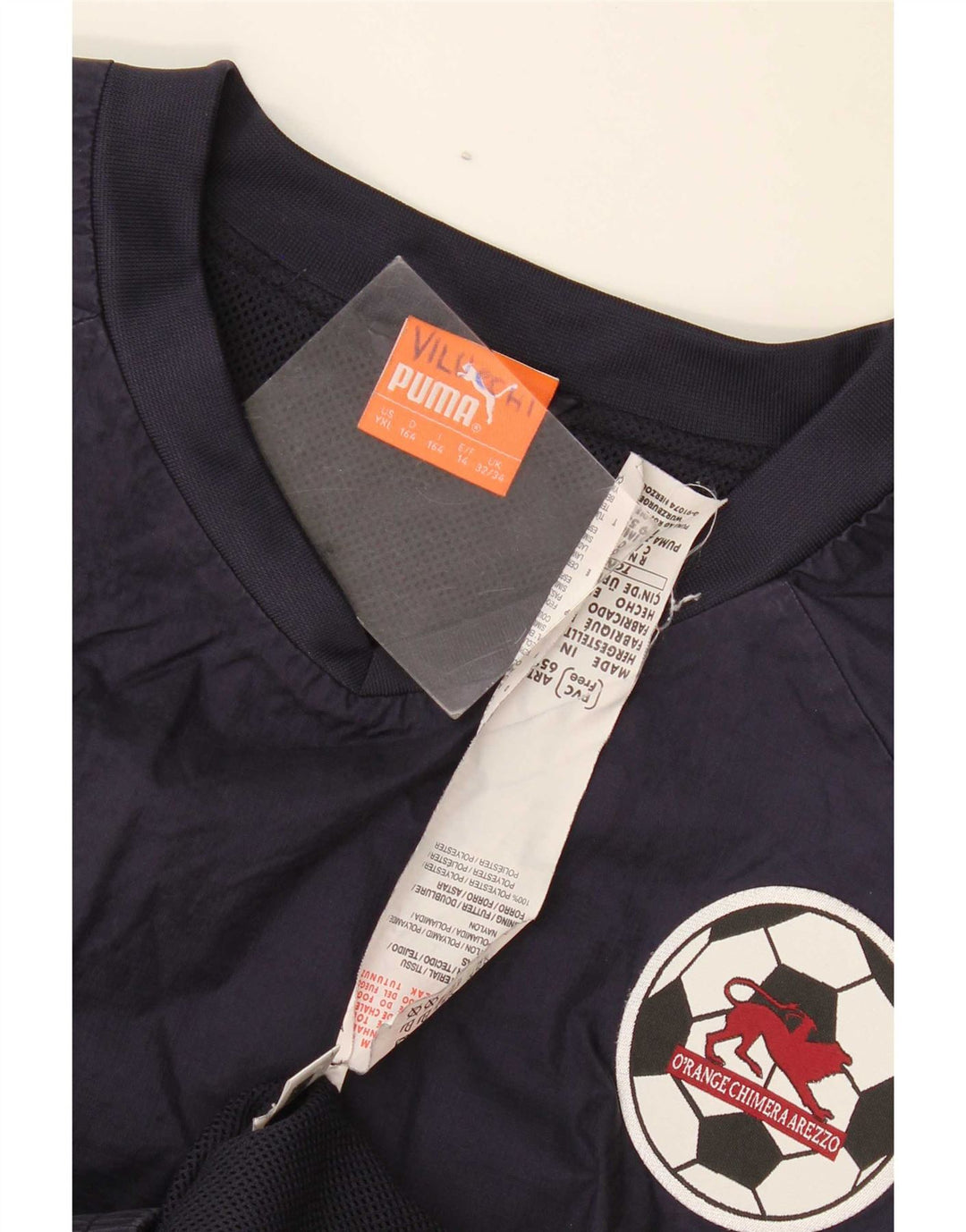 Puma Boys Sportiva Arezzo Pullover Træningsdragt Top 13-14 År Marineblå