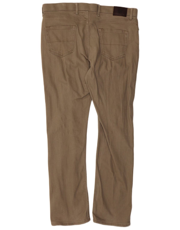 Marks & Spencer Lige Regular Casual Bukser til kvinder W40 L33 Beige