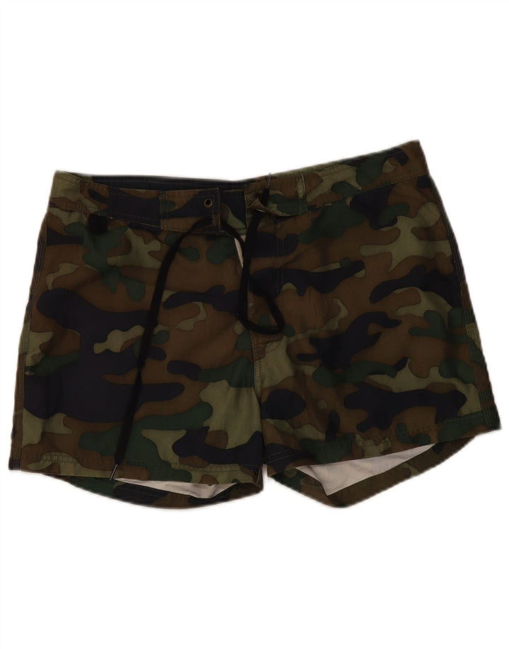 Sundek Herre badeshorts Medium Khaki Camouflage Polyester