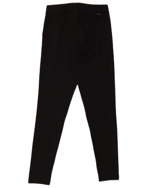 Adidas Womens Climalite Leggings UK 12/14 Medium Black Polyester