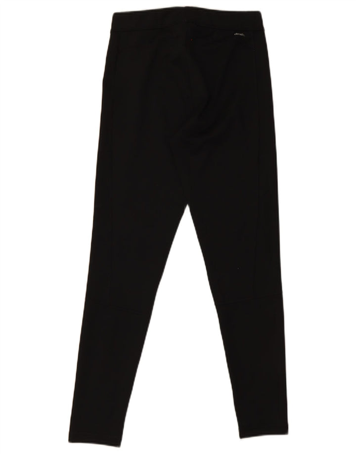 Adidas Womens Climalite Leggings UK 12/14 Medium Black Polyester