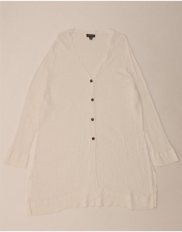 Marks & Spencer Womens Autograph Longline Cardigan Sweater UK 20 2XL White