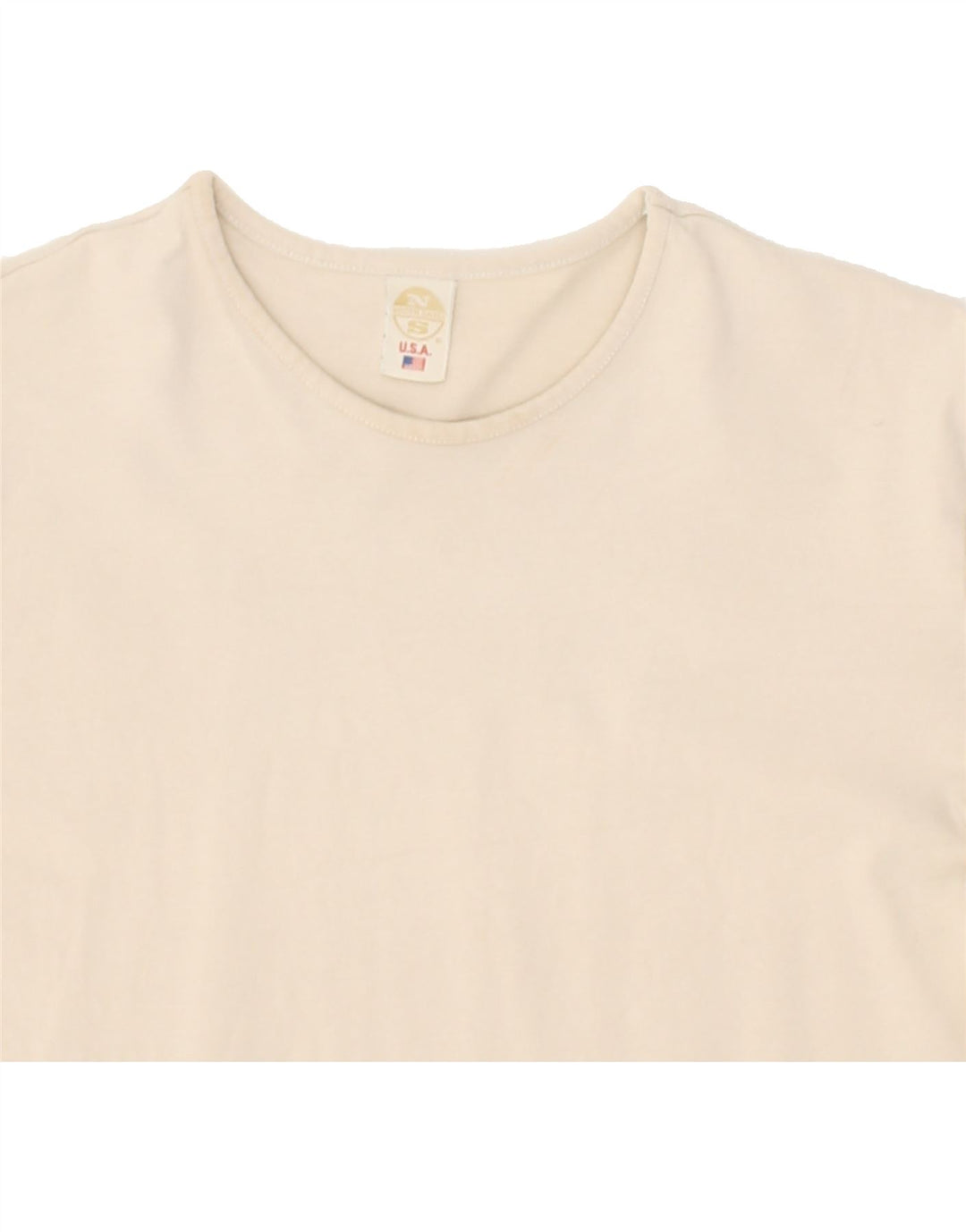 NORTH SAILS Womens Top Long Sleeve UK 14 Large Beige | Vintage North Sails | Thrift | Second-Hand North Sails | Used Clothing | Messina Hembry 