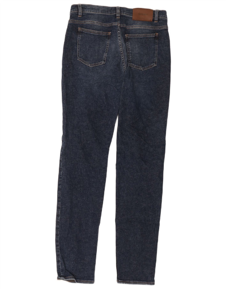 Trussardi Dame Slim Jeans IT 44 Medium W30 L32 Marineblå Bomuld