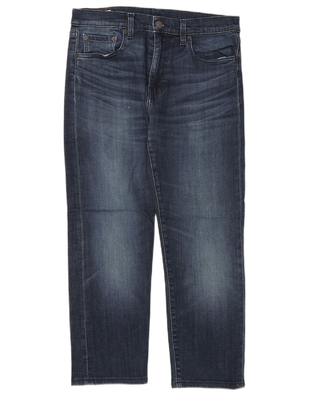 Levi's Herre 502 Tapered Cropped Jeans W30 L25 Blå