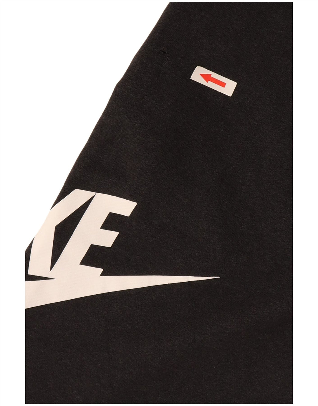Nike grafiske sportsshorts til mænd, store sorte bomuld