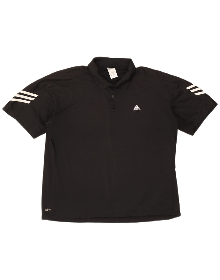 Adidas Herre Climacool Polo Shirt XL Sort Polyester
