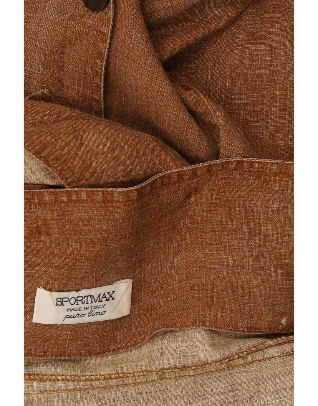 Sportmax Dame Oversized 5 Button Blazer Jacket UK 18 XL Brun