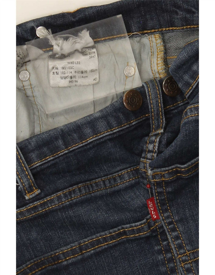 Levi's Straight Jeans til mænd W40 L32 Blå