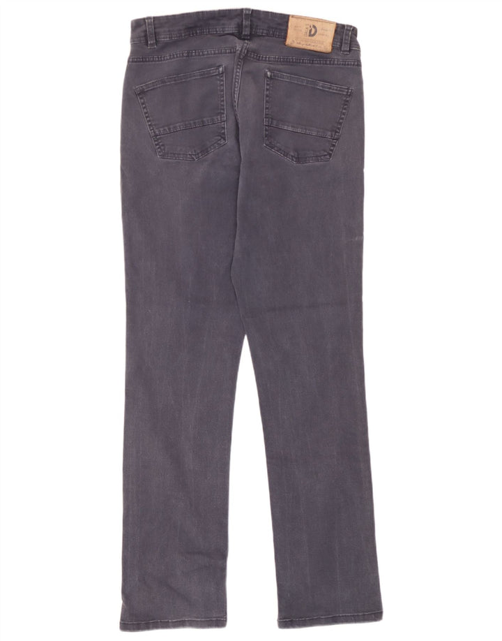Dacks Dame Regular Fit Straight Jeans IT 46 Large W32 L30 Marineblå