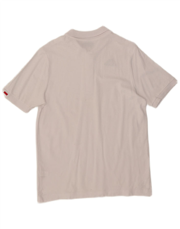 Kappa herre poloshirt Medium hvid bomuld