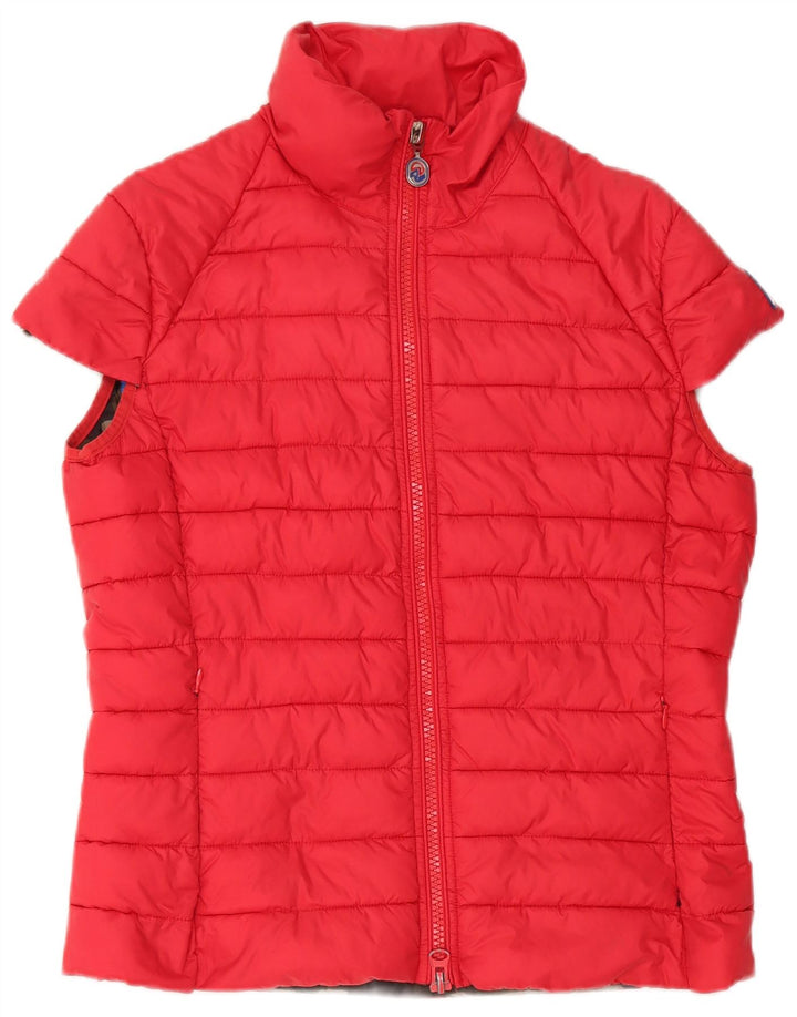 Invicta Dame Polstret Gilet UK 16 Large Rød Polyamid