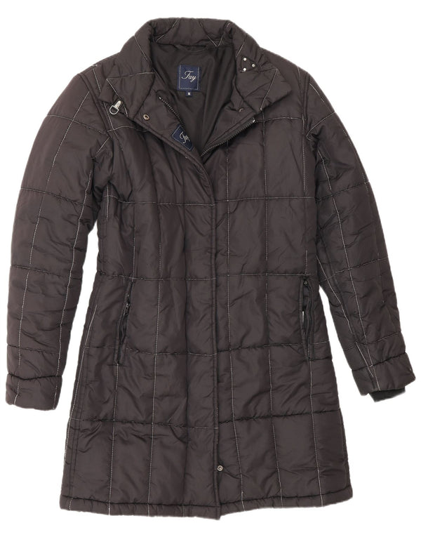 Fay Womens Polstret Frakke UK 14 Medium Black
