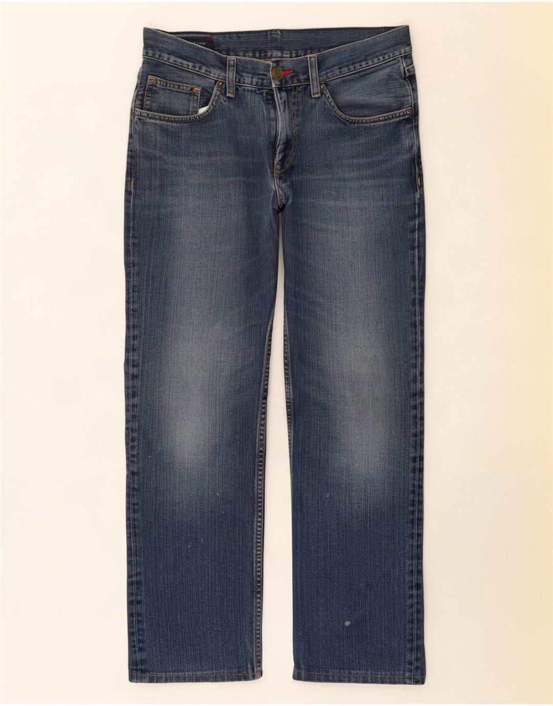 Tommy Hilfiger Herre Cropped Jeans W32 L26 Blå