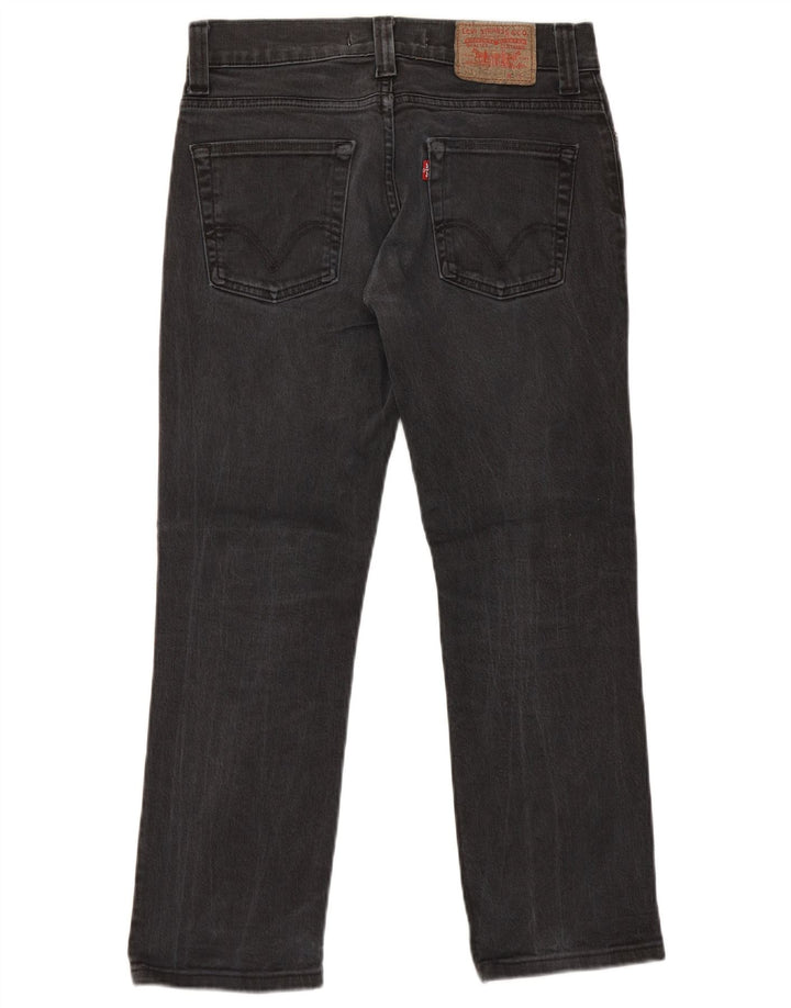 Levi's Herre 511 Slim Jeans W31 L26 Sort Bomuld