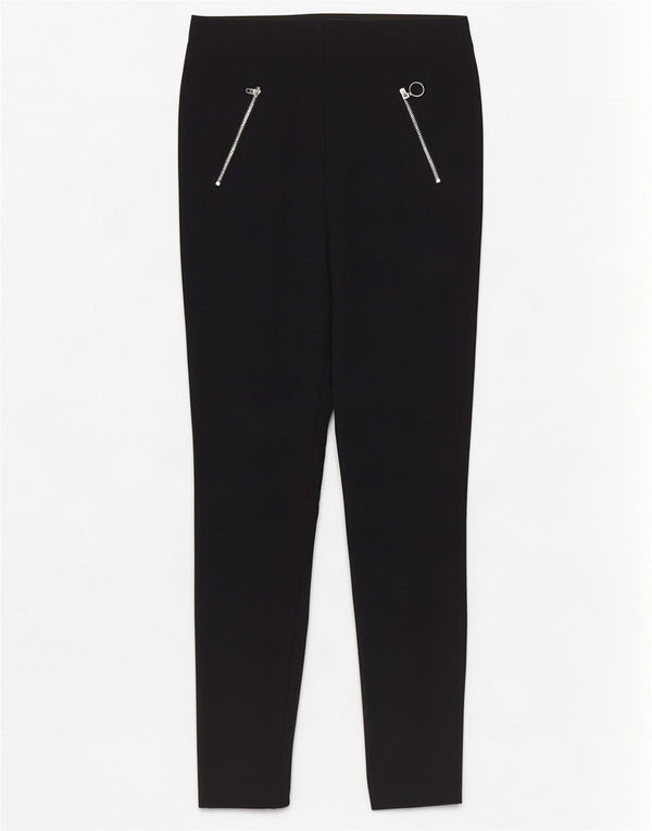 Marks & Spencer Dame Skinny Casual Bukser UK 10 Small W28 L28 Black