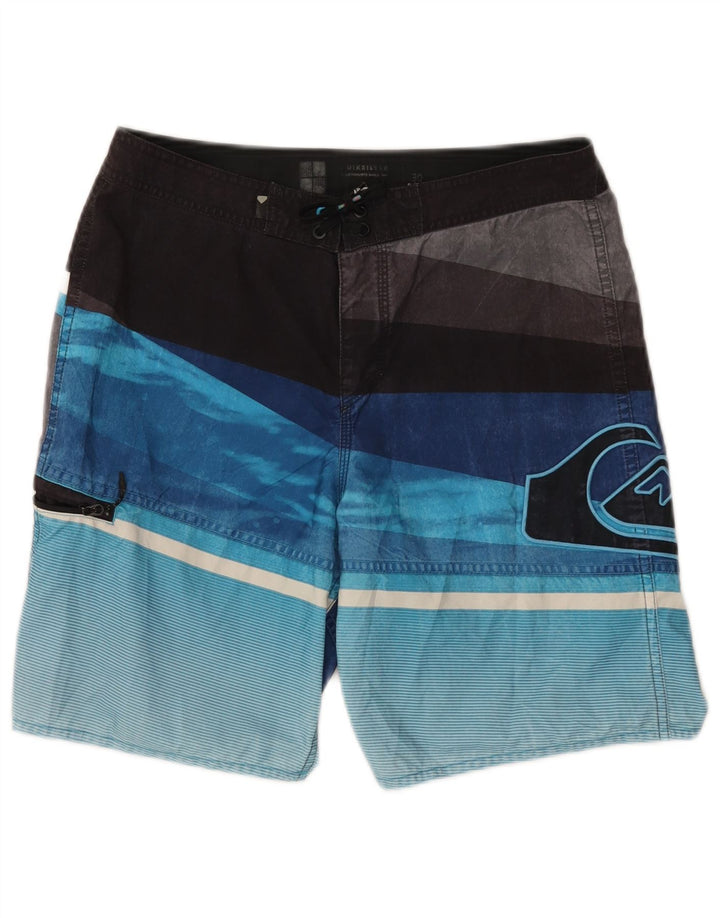 Quiksilver Grafiske svømmeshorts til mænd Medium Flerfarvet Colourblock