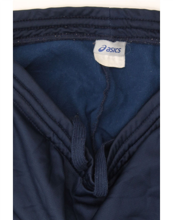 ASICS Mens Tracksuit Trousers XS  Navy Blue Vintage Asics and Second-Hand Asics from Messina Hembry 