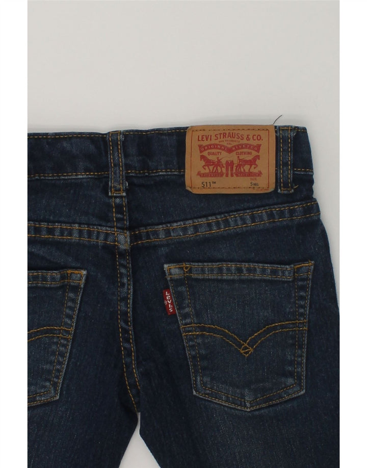 LEVI'S Boys 511 Slim Denim Shorts 4-5 Years W22  Blue Cotton | Vintage Levi's | Thrift | Second-Hand Levi's | Used Clothing | Messina Hembry 