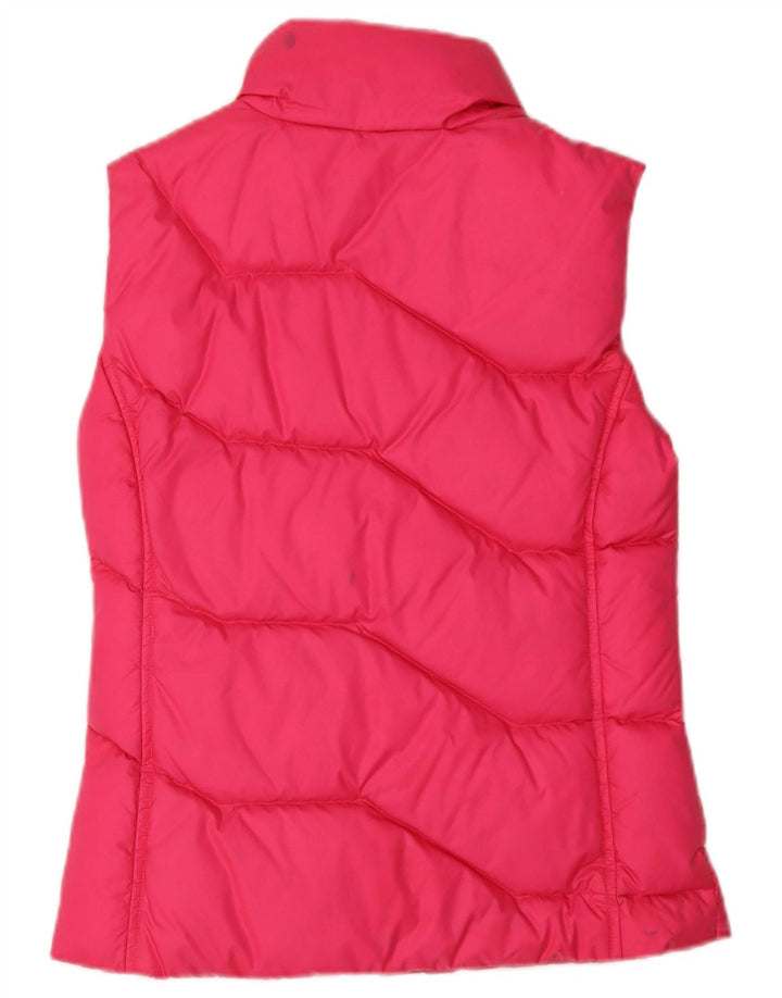 Puma Dame Polstret Gilet UK 10 Small Pink Nylon
