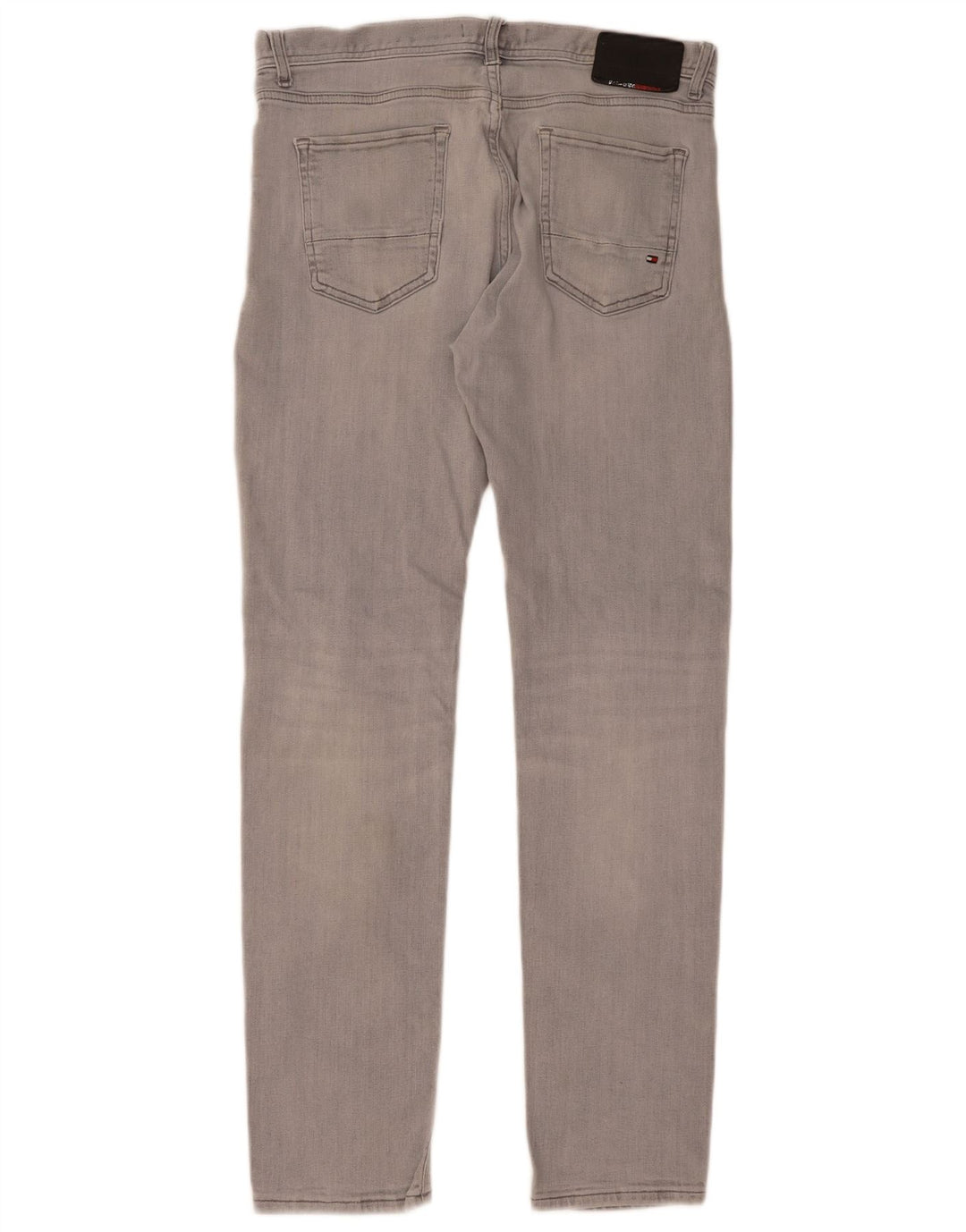 Tommy Hilfiger Herre Bleecker Stretch Slim Jeans W33 L32 Grå Bomuld