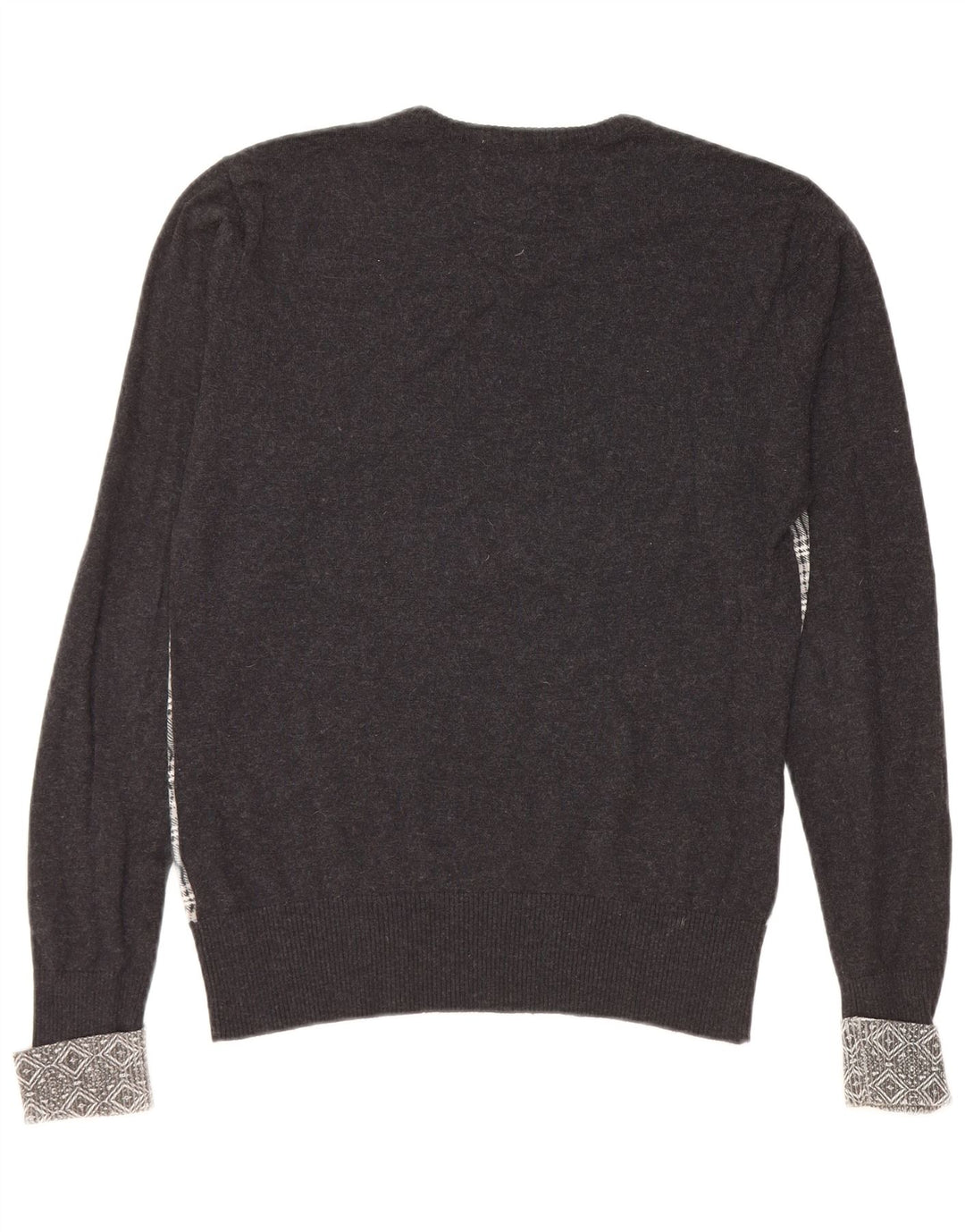 GUESS BY MARCIANO Dame V-hals sweater UK 10 Small Black Check