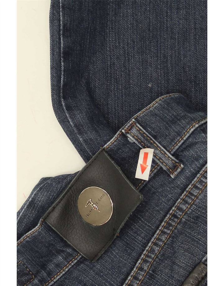 Trussardi Straight Jeans til mænd W34 L33 Blå