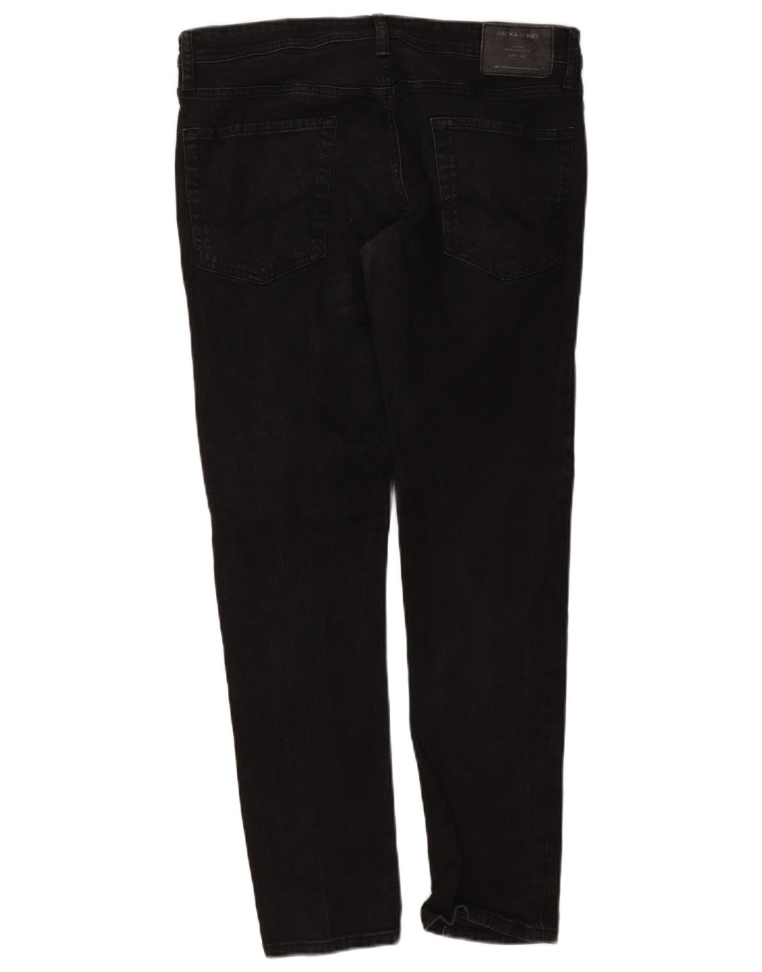 Jack & Jones Herre GLENN Slim Jeans W36 L32 Sort Bomuld