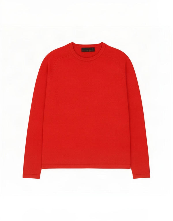 Zara Herre Top Langærmet XL Rød