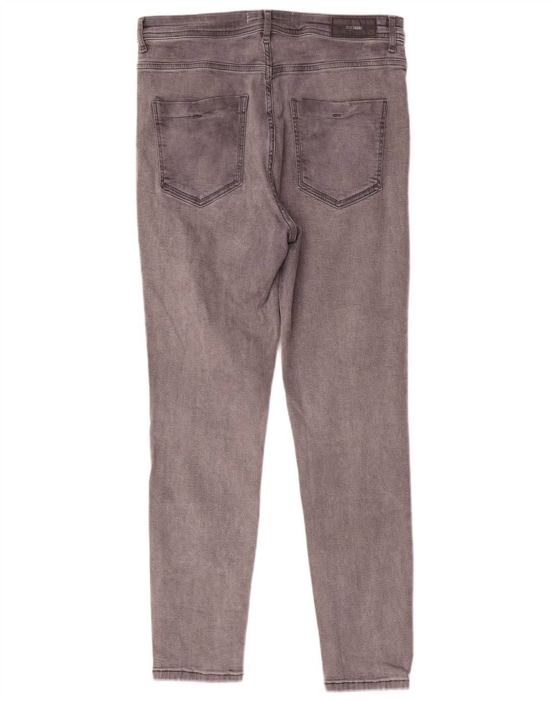 Zara Dame Skinny Jeans EU 42 Large W32 L27 Grå