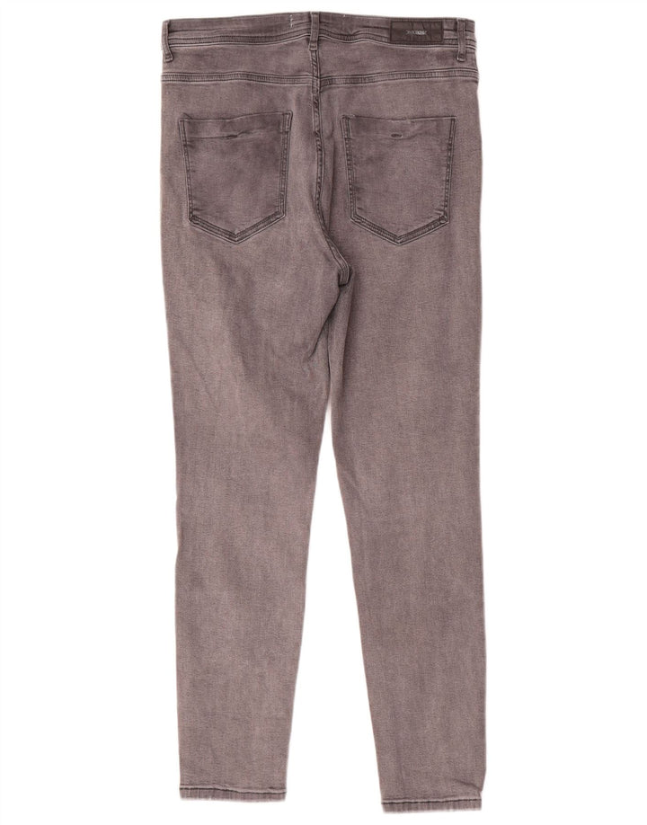 Zara Dame Skinny Jeans EU 42 Large W32 L27 Grå